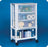 IPU Utility Cart PVC / Polypropylene 42 X 26.25 X 15.5 Inch 3 Drawers / 1 Shelf White - CNAC31