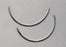 Richard-Allan - Suture Needle 1/2 Circle Reverse Cutting Needle Regular Surgeon's Type Size 30 Needle - 209130