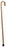 Graham-Field Lumex Round Handle Cane Wood 36 Inch Height Walnut - 5182A