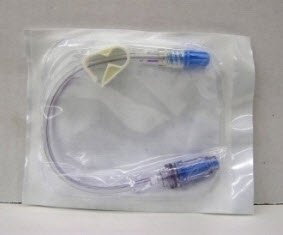 Becton Dickinson Maxplus Clear Extension Set 8.5 Inch Tubing 1 End Port 0.8 mL Priming Volume DEHP-Free - P5301-C