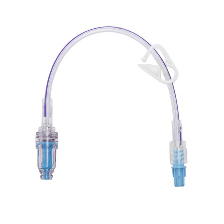 Maxplus Clear - Extension Set 8.5 Inch Tubing 1 End Port 0.8 mL Priming Volume DEHP-Free - MP5301-C