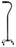 Apex-Carex Healthcare Carex Small Base Quad Cane Steel 28 to 37 Inch Height Black - FGA41500 0000