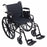 Patterson Medical Supply Cruiser III Lightweight Wheelchair Dual Axle Desk Length Arm Removable Arm Style Mag Wheel Black 18 Inch Seat Width 350 lbs. Weight Capacity - 565464