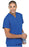 Landau Uniforms Scrub Shirt X-Large Navy Blue 1 Pocket Short Sleeves Unisex - 71221NAVYXL