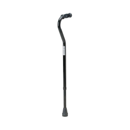 Medline - Offset Cane Steel 29 to 38 Inch Height Black - MDS86420XW