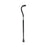 Medline - Offset Cane Steel 29 to 38 Inch Height Black - MDS86420XW