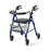 Guardian Deluxe - 4 Wheel Rollator Blue Adjustable Height / Folding - MDS86810B