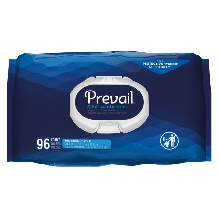 First Quality Personal Wipe Prevail Soft Pack Aloe / Vitamin E / Chamomile Scented 96 Count - WW-720