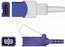 Sage Services Group Sage Services SpO2 Extension Cable 10-Pin Connector Monitor Side, 9-Pin Connector Sensor Side, 3.0m - E03X-30