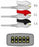 Sage Services Group Sage Services ECG Leadset 3 Lead, Grabber, Shielded, 0.9m - L02-03-29P