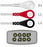 Sage Services Group Sage Services ECG Leadset 3 Lead, Snap, 0.9m - L05-03-29S
