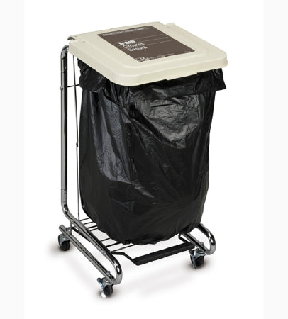 Medegen Medical Products LLC Institutional Trash Bag Extra Heavy Duty 60 gal. Clear LLDPE 0.80 Mil. 38 X 58 Inch Twist Tie Flat Pack - 1291