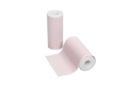 Vyaire Medical Marquette ECG Recording Paper Thermal 4.25 Inch X 75 Foot Roll Red Grid - 2009828-023