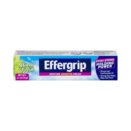 Effergrip - Denture Adhesive Cream 2.5 oz. - Medtech Laboratories - 81483201031