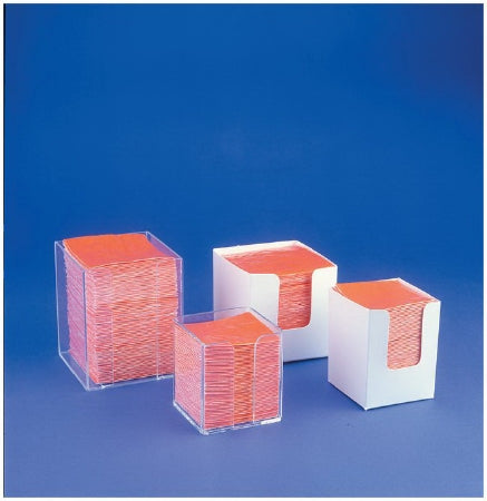 Fisher Scientific Holder 3.5 X 3.5 X 9.25 Inch, Clear For 3 X 3 Inch Bloodbloc Biohazard Wipes - 1441251