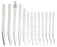 MedGyn - Vacuum Aspiration Curette 16 mm - 022116