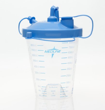 Medline - Suction Canister 850 mL Lid - HCS7851