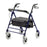 Invacare Invacare Bariatric 4 Wheel Rollator Dark Blue Steel Frame - 66550