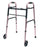 Lumex ColorSelect - Dual Release Folding Walker Adjustable Height Aluminum Frame 300 lbs. Weight Capacity 32 to 39 Inch Height - 716270PK-2