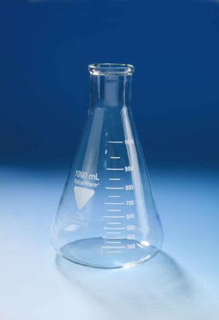 Kimble ValueWare - Erlenmeyer Flask Narrow Mouth Borosilicate Glass 250 mL (8 oz.) - S00144