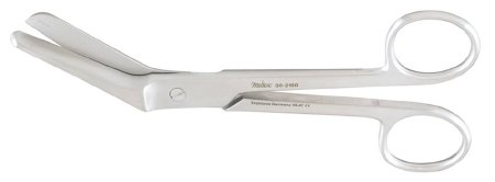 Miltex - Episiotomy Scissors Braun 5-1/2 Inch Length OR Grade German Stainless Steel NonSterile Finger Ring Handle Side Angled Blunt Tip / Blunt Tip - 30-2190