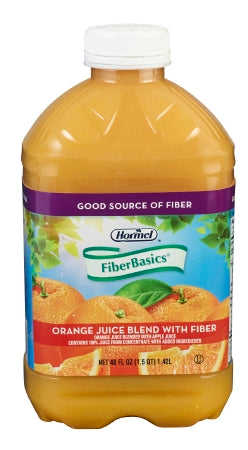 Hormel Food Sales FiberBasics Oral Fiber Supplement Orange Flavor 48 oz. Bottle Ready to Use - 37756