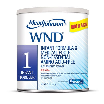 Mead Johnson WND1 Amino Acid-Free Infant / Toddler Formula 16 oz. Can Powder - 893401