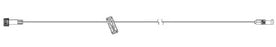 ICU Medical Extension Set 12 Inch Tubing Without Port 0.5 mL Priming Volume DEHP-Free - 645728