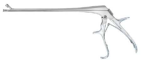 Miltex Miltex Biopsy Forceps Baggish 7-3/4 Inch OR Grade Stainless Steel (German) NonSterile w/Lock Pistol Grip Handle w/Spring Straight 4 X 6.5 mm Oval Bite w/Two Teeth on Lower Jaw - 301450WL
