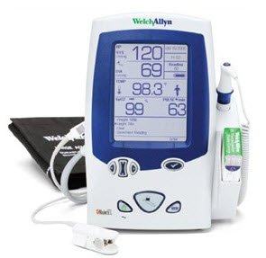 Welch Allyn Spot Vital Signs Vital Signs Monitor Blood Pressure, Masimo Pulse Oximetry AC Power - 45MT0-E1R