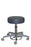 Pedigo Products Exam Stool Backless Pneumatic Height Adjustment Dual Wheel Casters Lake Blue - P-528-GS-LAK