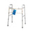 Carex - Dual Release Folding Walker Adjustable Height Aluminum Frame 300 lbs. Weight Capacity 30 to 37 Inch Height - FGA84700 0000