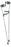Apex-Carex Healthcare Carex Forearm Crutches Adult Aluminum Frame 250 lbs. Weight Capacity - FGA985C0 0000