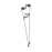 Carex - Forearm Crutches Adult Aluminum Frame 250 lbs. Weight Capacity - FGA985C0 0000