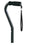 Apex-Carex Healthcare Carex Offset Cane Aluminum 29 to 38 Inch Height Black - FGA784C0 0000