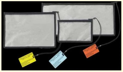 Healthmark Industries - Instrument Cleaning Pouch 8 X 5 Inch - 8001
