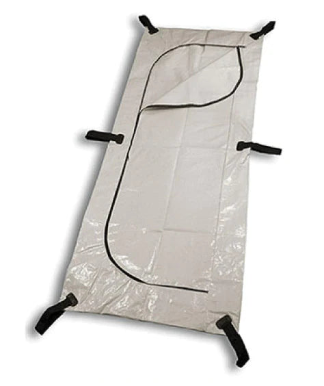 EnviroMed-Bag Deluxe - Post Mortem Bag with Handles 36 W X 92 L Inch One Size Fits Most Plastic Zipper Closure, Envelope Style - FBB2-3692H