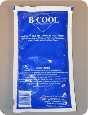 B-Cool 2.0 - Cold Pack General Purpose One Size Fits Most 5-1/2 X 11 Inch Vinyl / Gel Reusable - 08140618