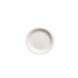 Lagasse Genpak Dinner Plate White Disposable Styrofoam 9 Inch Diameter - GNPLAM09