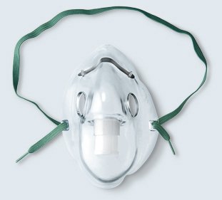 Salter Labs - Aerosol Mask Elongated Style Pediatric Adjustable Head Strap / Nose Clip - 1120
