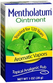 Mentholatum Company Mentholatum Topical Pain Relief 9% - 1.3% Strength Camphor / Menthol Ointment 1 oz. - 10742000101