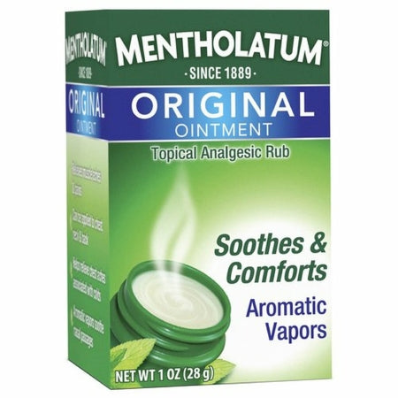 Mentholatum - Topical Pain Relief 9% - 1.3% Strength Camphor / Menthol Ointment 1 oz. - 10742000101