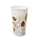 Lagasse Dixie Pathways Drinking Cup 32 oz. Leaf Print Wax Coated Paper Disposable - DIX328PPATH