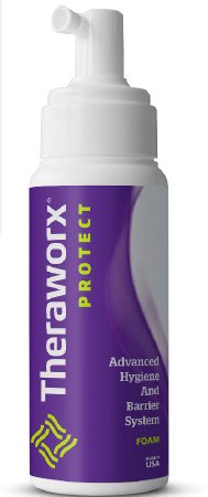 Avadim TheraworxProtect Rinse-Free Body Wash Foaming 8 oz. Pump Bottle Lavender Scent - HXC-08Z