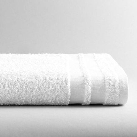 Standard Textile Bath Towel 24 X 48 Inch Cotton 85% / Polyester 15% White Reusable - 40165400