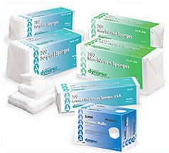 Dynarex Gauze Sponge Gauze 16-Ply 4 X 4 Inch Square NonSterile - 3244
