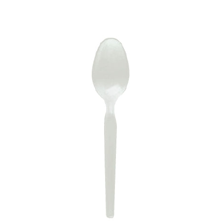 Lagasse Spoon Heavy Weight White Plastic - DIXTM217