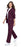 Landau Uniforms - Warm-Up Jacket Wine Large Hip Length Reusable - 75221WINELG