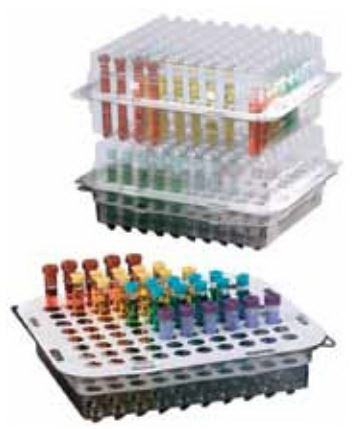 Cardinal RACK, TEST TU DISP 10 HALF SHELF (1/CT) - S1388-3A