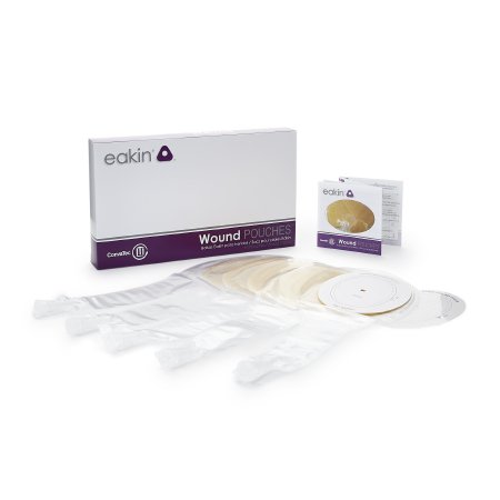 Eakin - Fistula and Wound Drainage Pouch 3 X 4-3/10 Inch NonSterile Skin Barrier - 839261